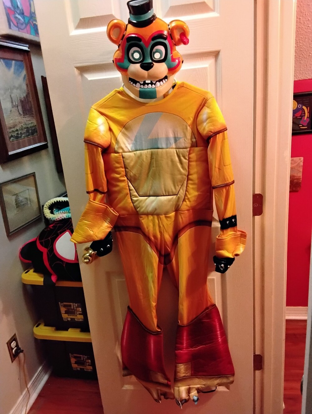 Child's "Five Nights At Freddy's" Halloween Costume Size Large AS-IS (Please Rea